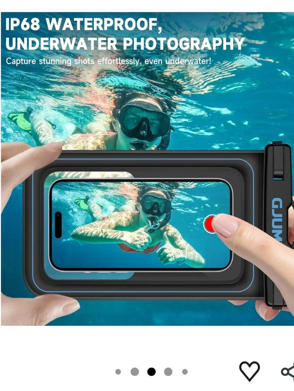 NIB GJUMP Floating Water Proof Phone Pouches